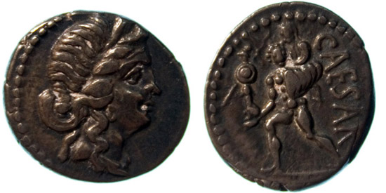 One of Caesar’s Coins