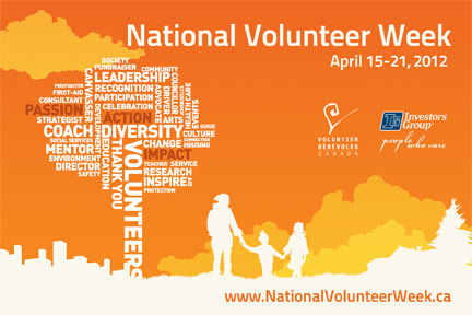 National Volunteer Week poster