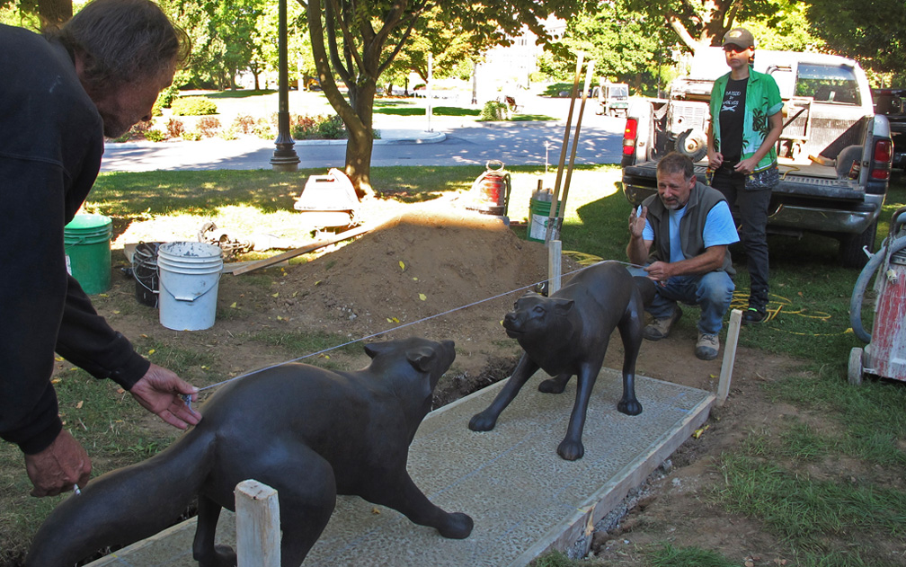 New Public Art: Mary Anne Barkhouse sculpture