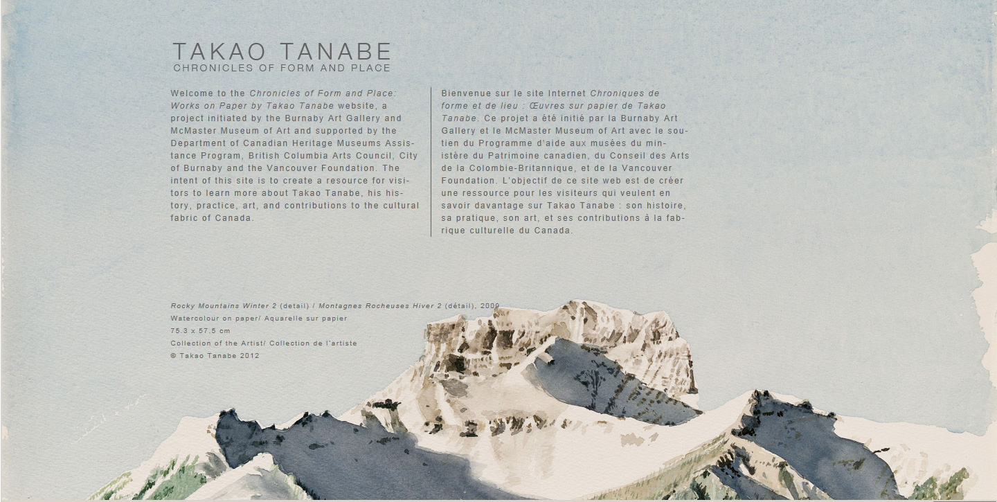 Takao Tanabe bilingual Website & Book launched