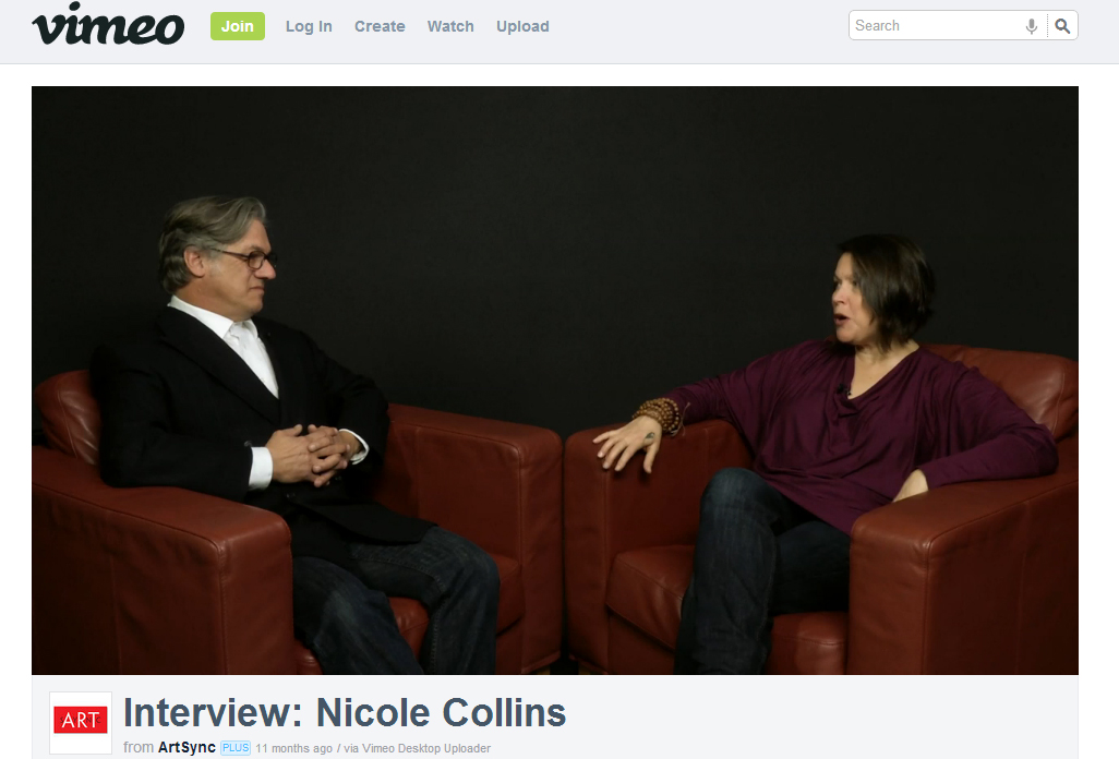 In the Artist’s Own Words: Nicole Collins