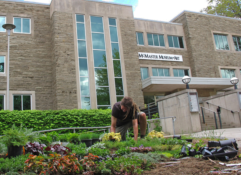 Simon Frank’s Art Blooms on Campus