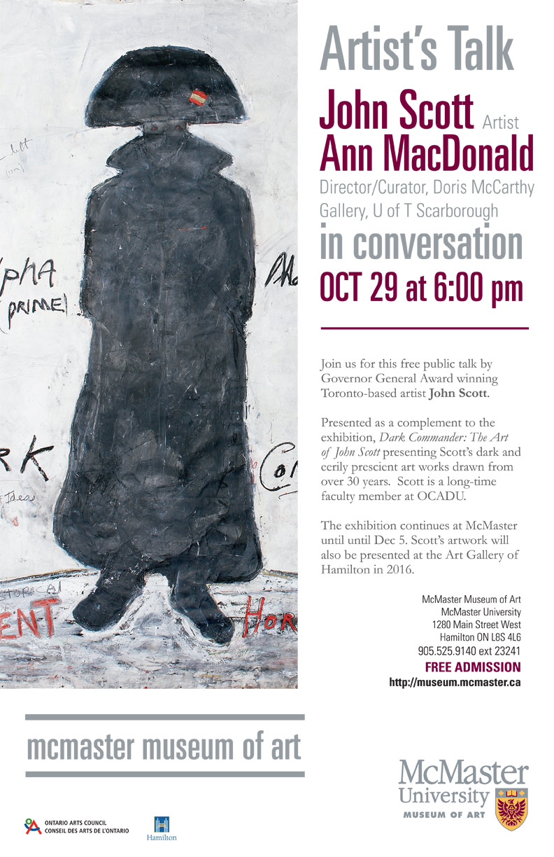 Talk: Artist John Scott & Curator Ann MacDonald