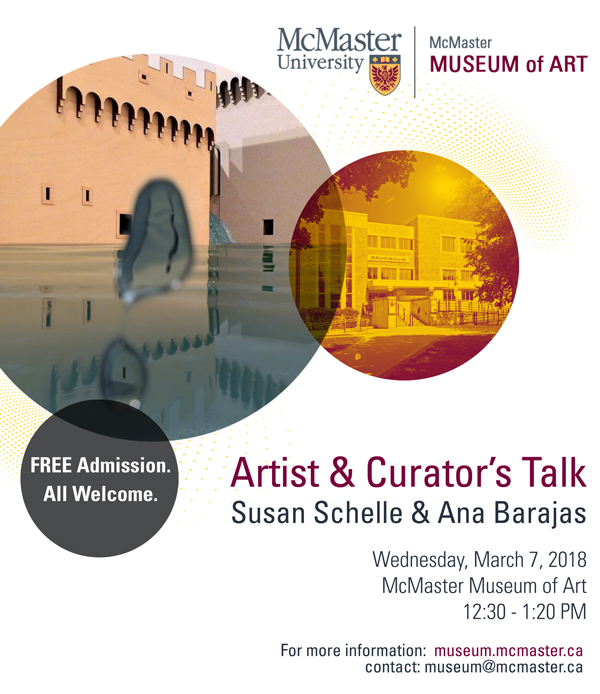 Artist & Curator’s Talk: Susan Schelle and Ana Barajas, March 7