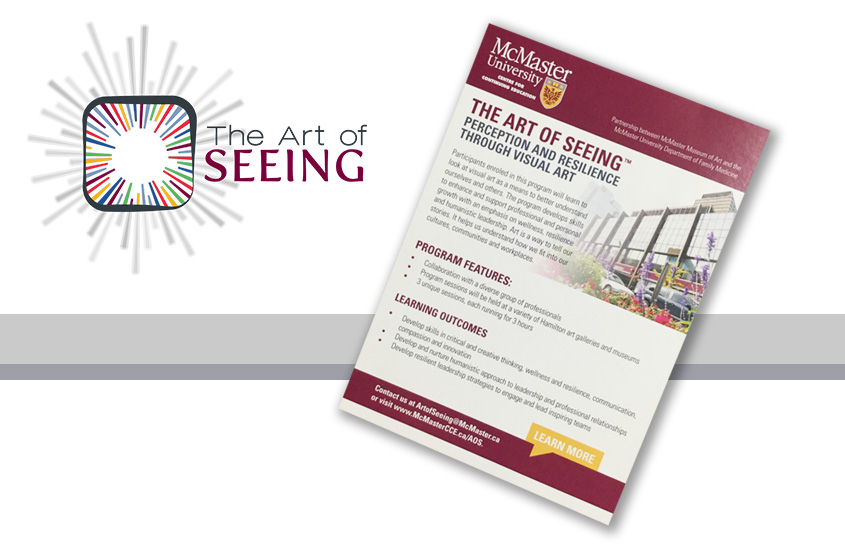 The Art of Seeing Offered through Continuing Ed