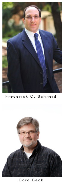 Frederick Schneid and Gord Beck, McMaster University Library Speakers June 13