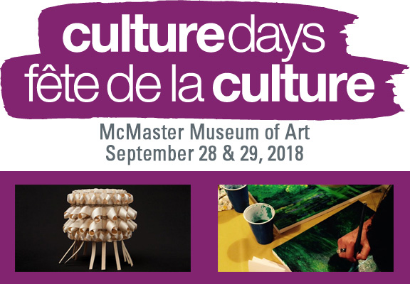 Culture Days 2018 at the Museum