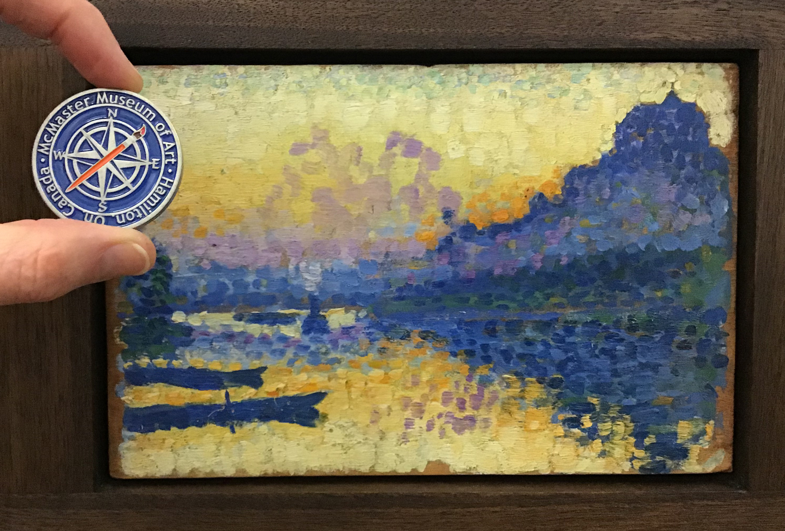 Mission accomplished: First art geocoin returns