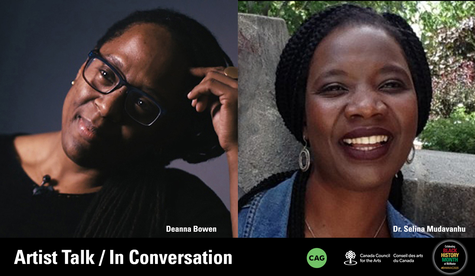 Artist Talk / In Conversation: Deanna Bowen and Professor Selina Mudavanhu