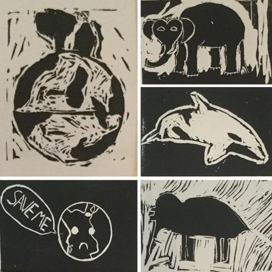 Museum’s first year at Hess Street School wraps with student print show