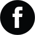 black facebook logo