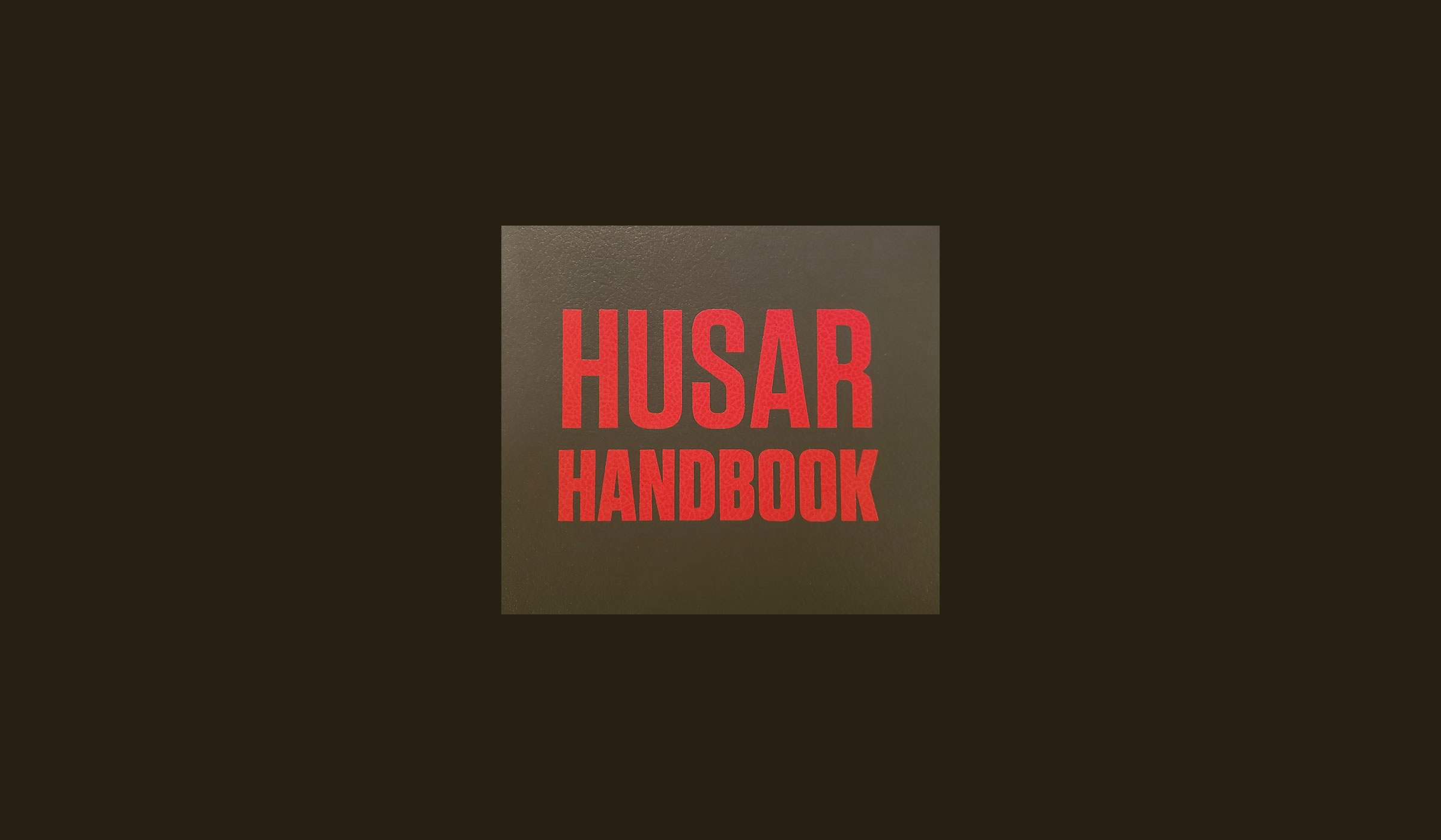 Logo for Husar handbook
