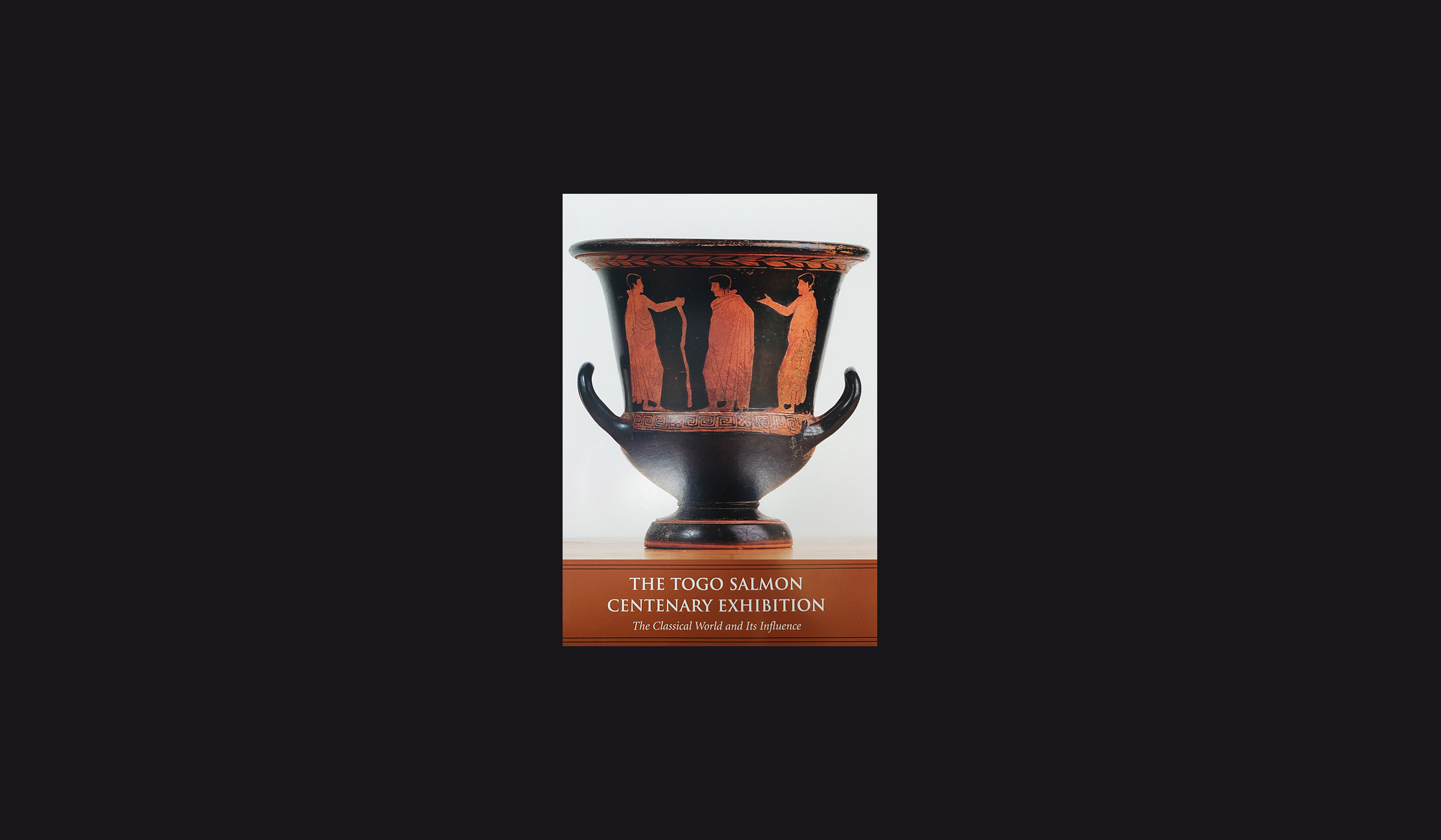 Book cover with image of classical clay pot