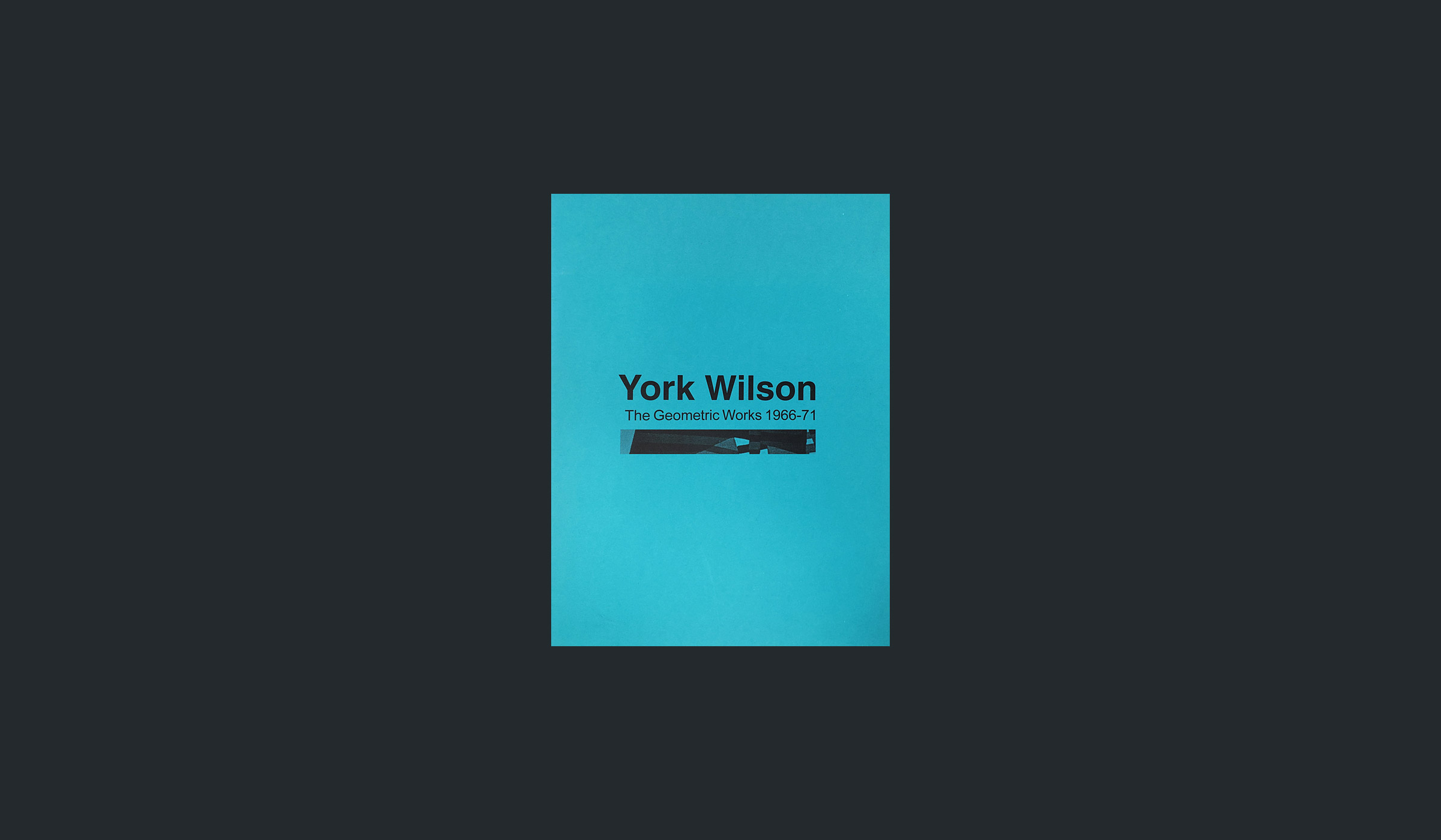 Turquoise book cover