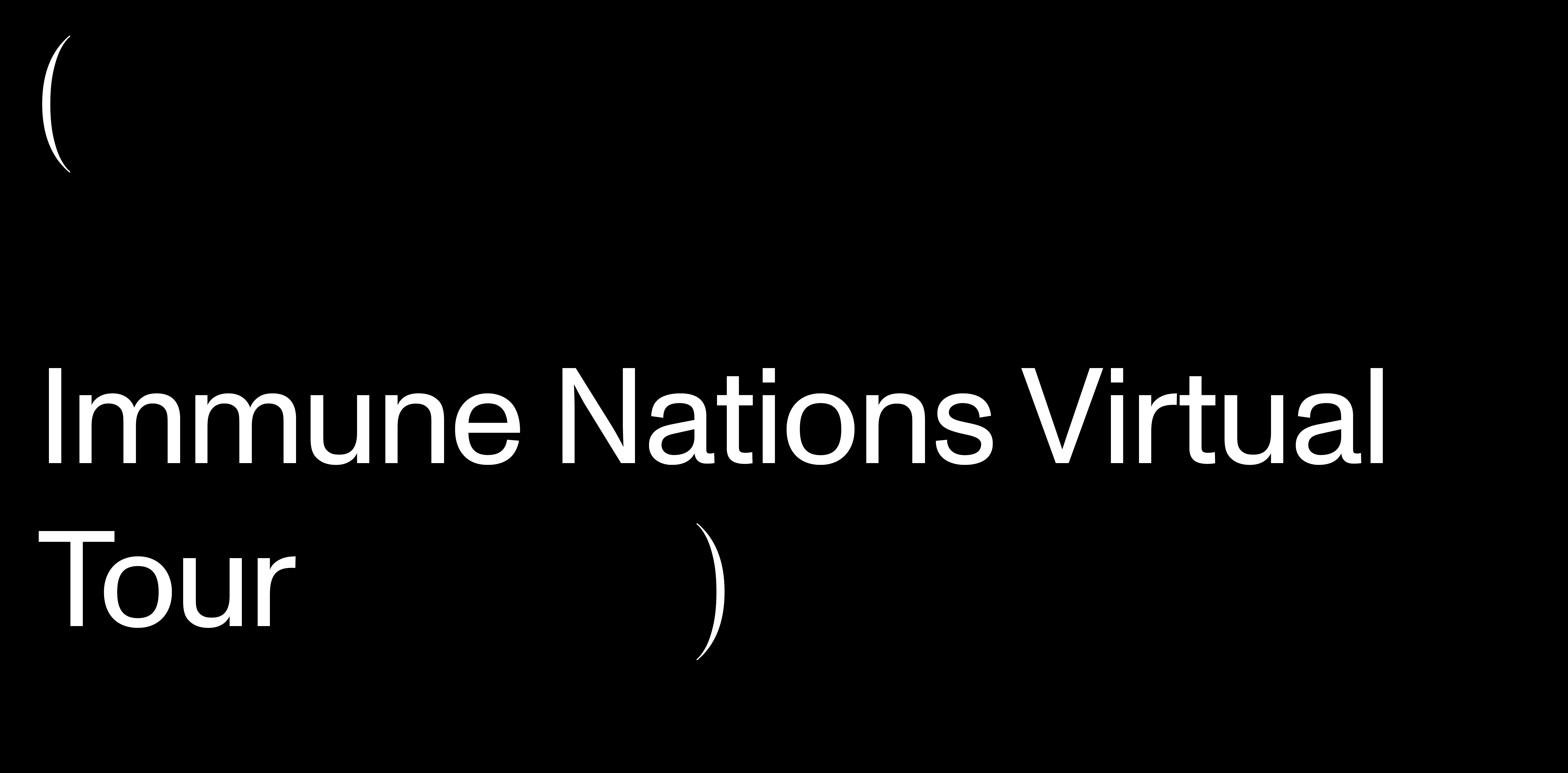 Graphic that says Immune Nations Virtual Tour