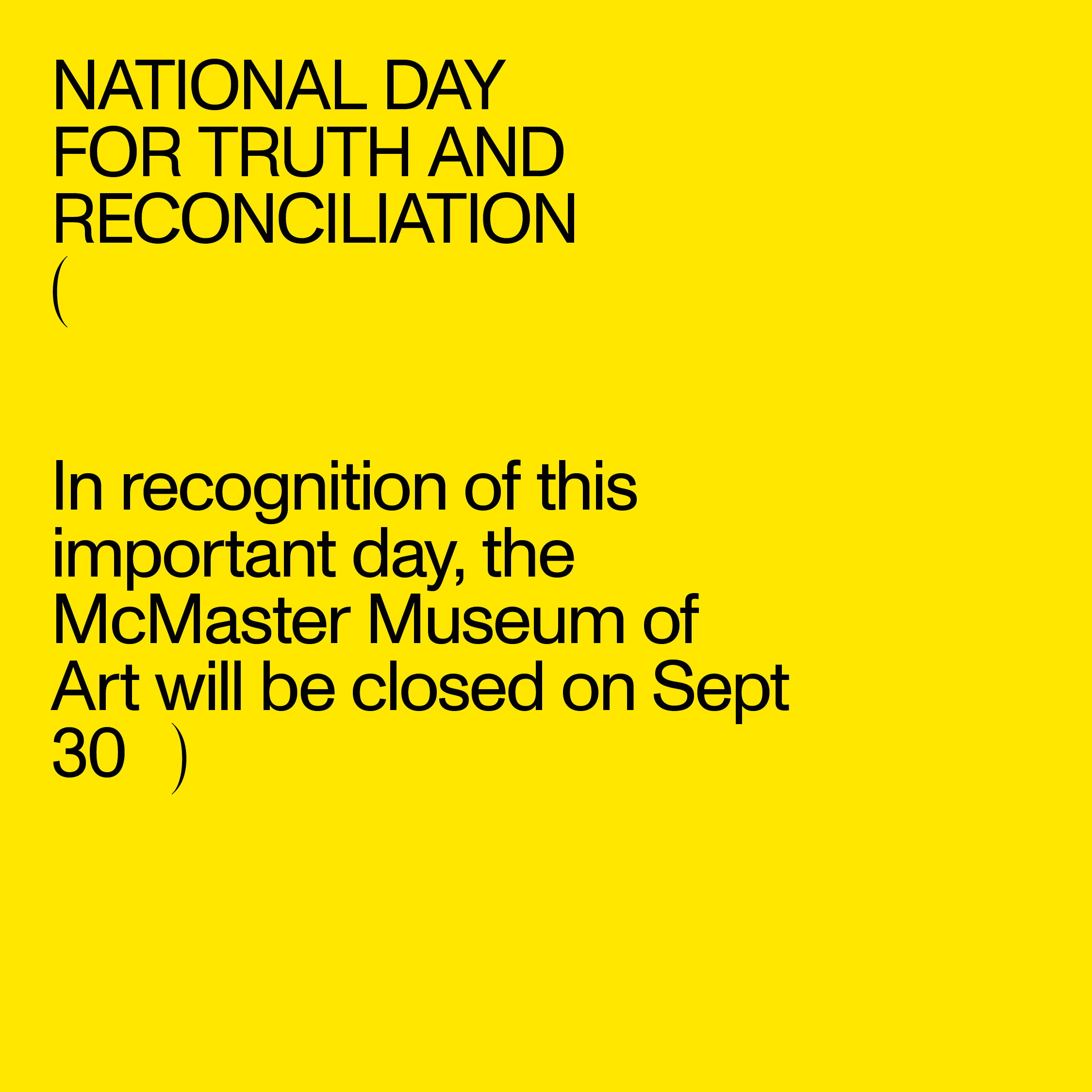 National Day for Truth and Reconciliation