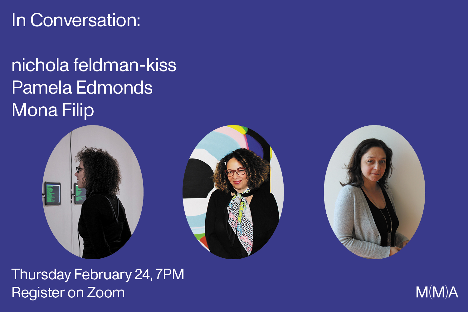 In Conversation: nichola feldman-kiss with Pamela Edmonds and Mona Filip