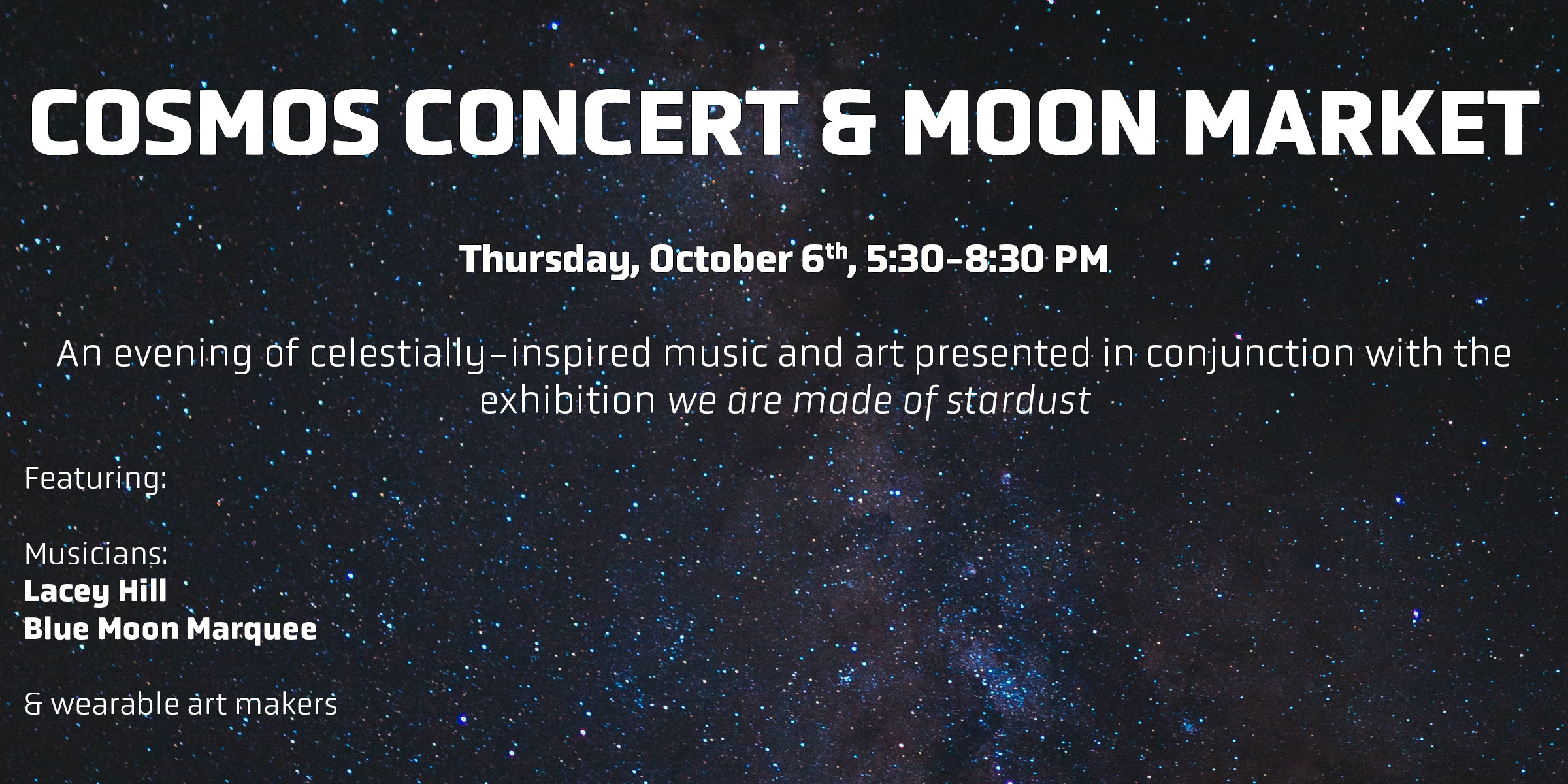Cosmos concert details