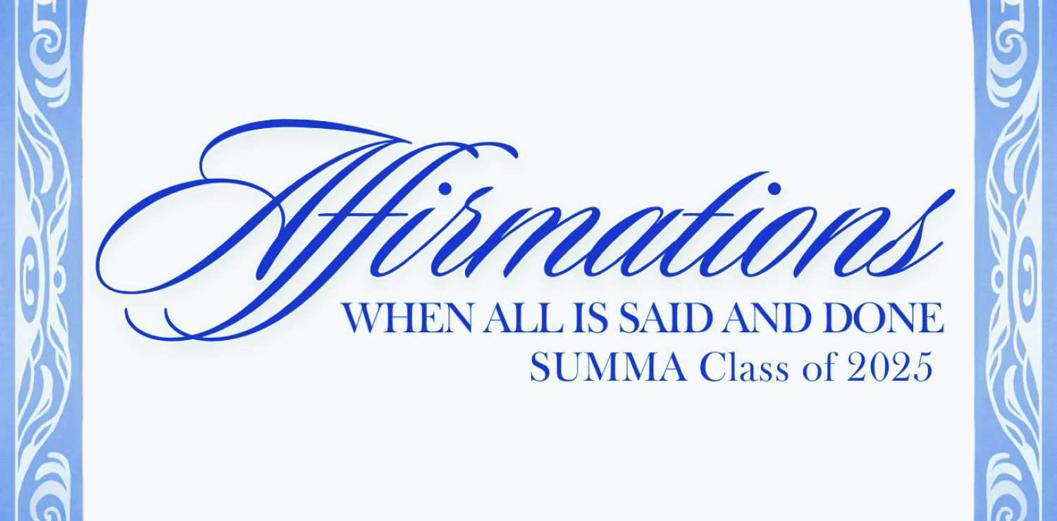 SUMMA 2025: Affirmations