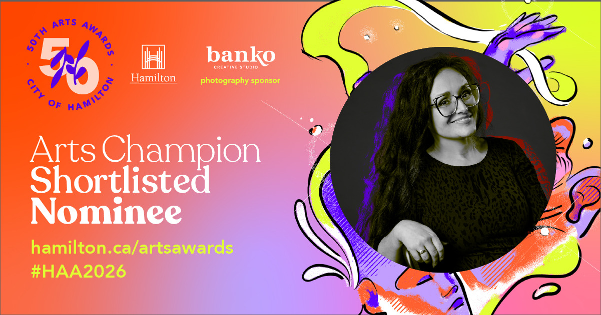 M(M)A Education Staff Teresa Gregorio Shortlisted in City of Hamilton’s Arts Champion Awards